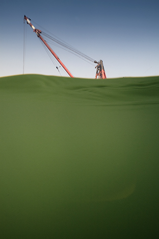 Hong Kong Island. From a Boat near Sheung Wan, 2010
